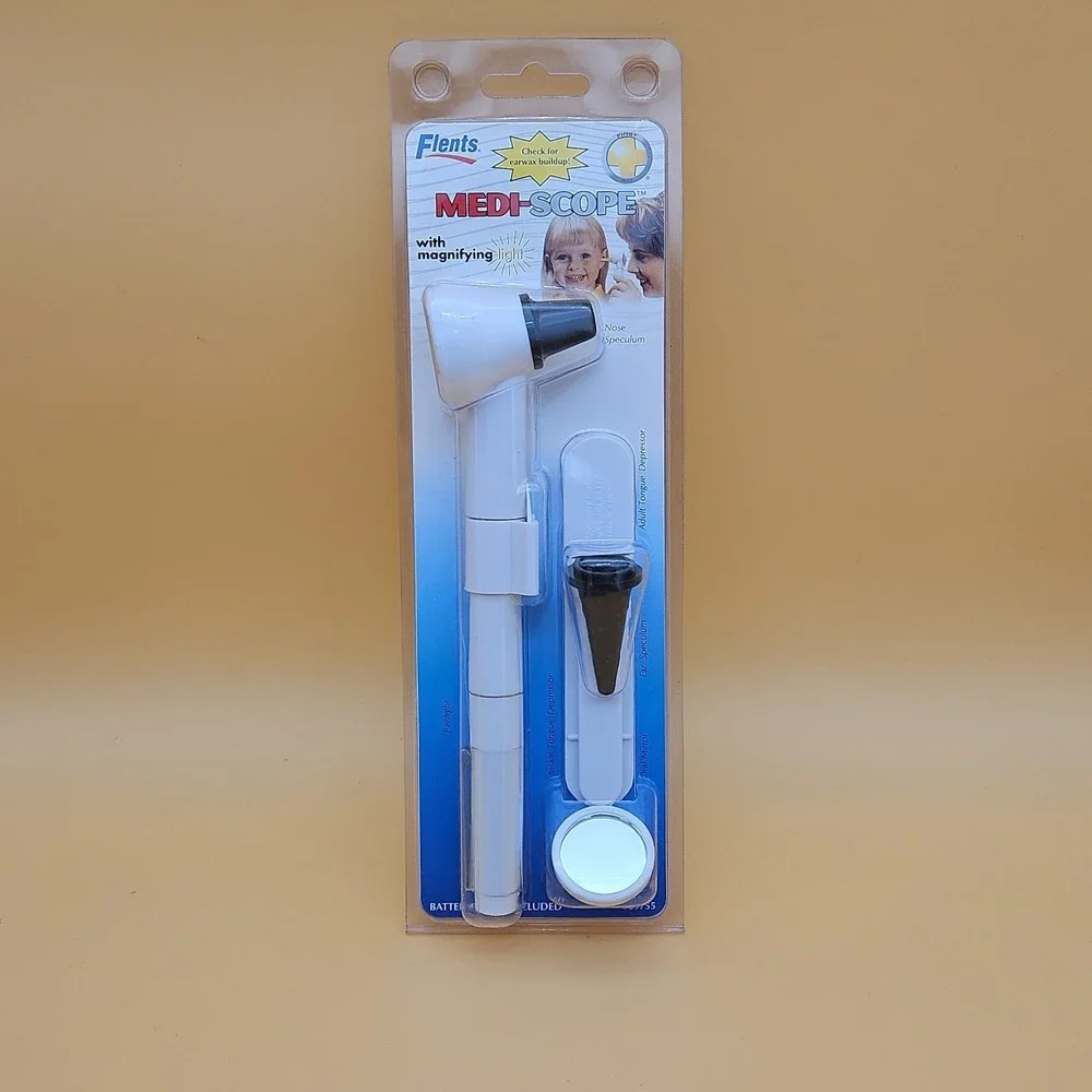 Vintage‎ Flents Medi-Scope With Magnifying Light NOS 2005 New